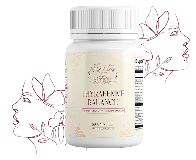 Thyrafemme balance - thyroid function and hormonal support