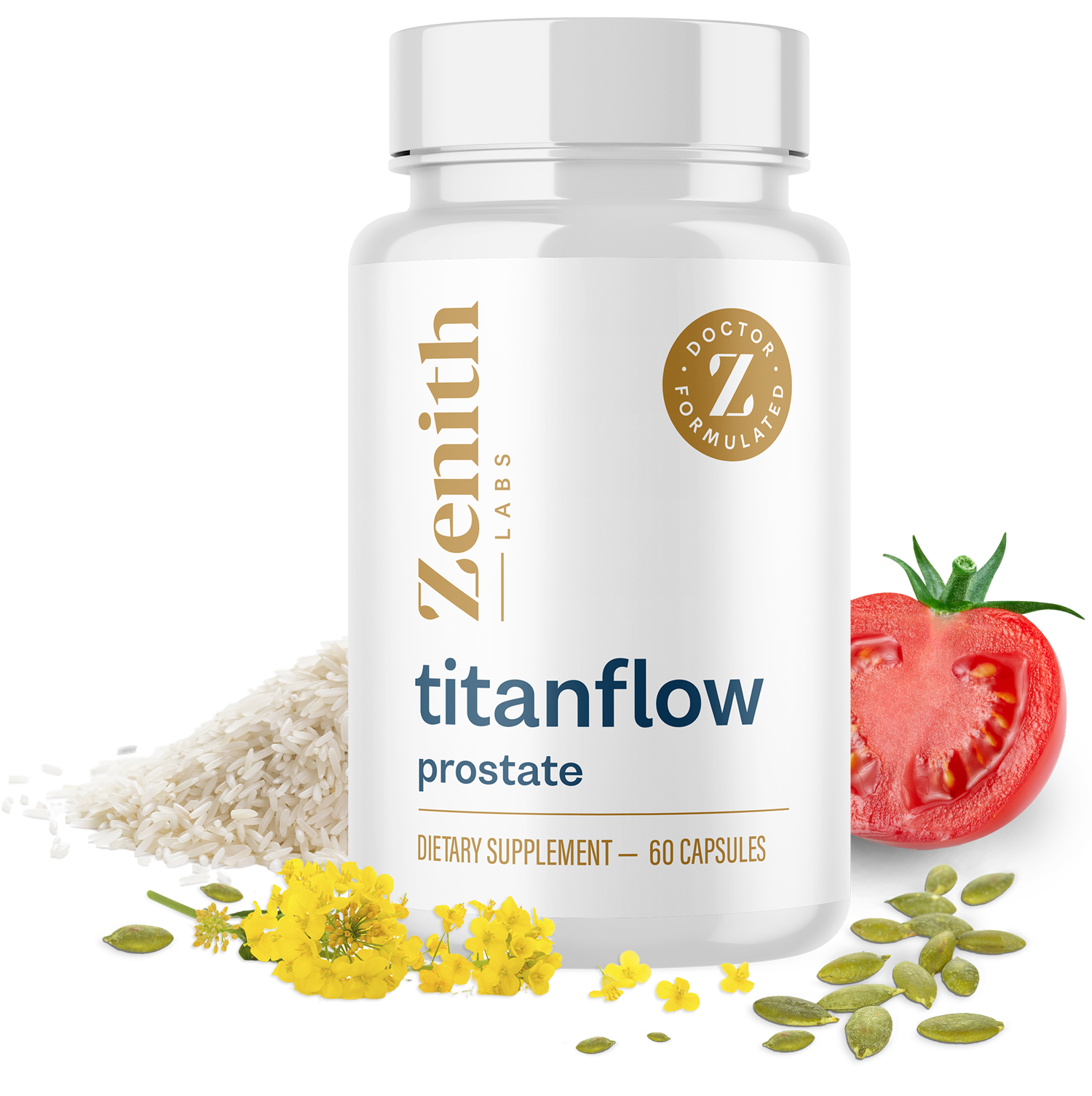 Titan flow - support urinary flow and prostate health